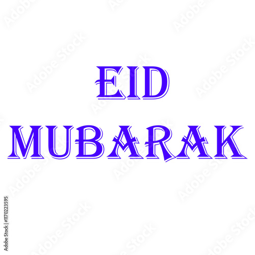 Eid Mubarak
Arabic Calligraphy in English Alphabet Text.
Eid Mubarak Text Isolated White Background.
Eid Ul Fitar, EID Ul Adha
EID-Mubarak Muslims Religious Festival EID-Mubarak  photo