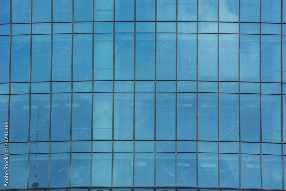 Partial close-up of modern architecture in Shenzhen, Guangdong Province, China on June 4, 2023 Partial close-up of modern architecture in Shenzhen, Guangdong Province, China on June 4, 2023