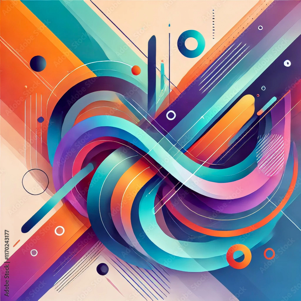 Obraz premium abstract background with lines