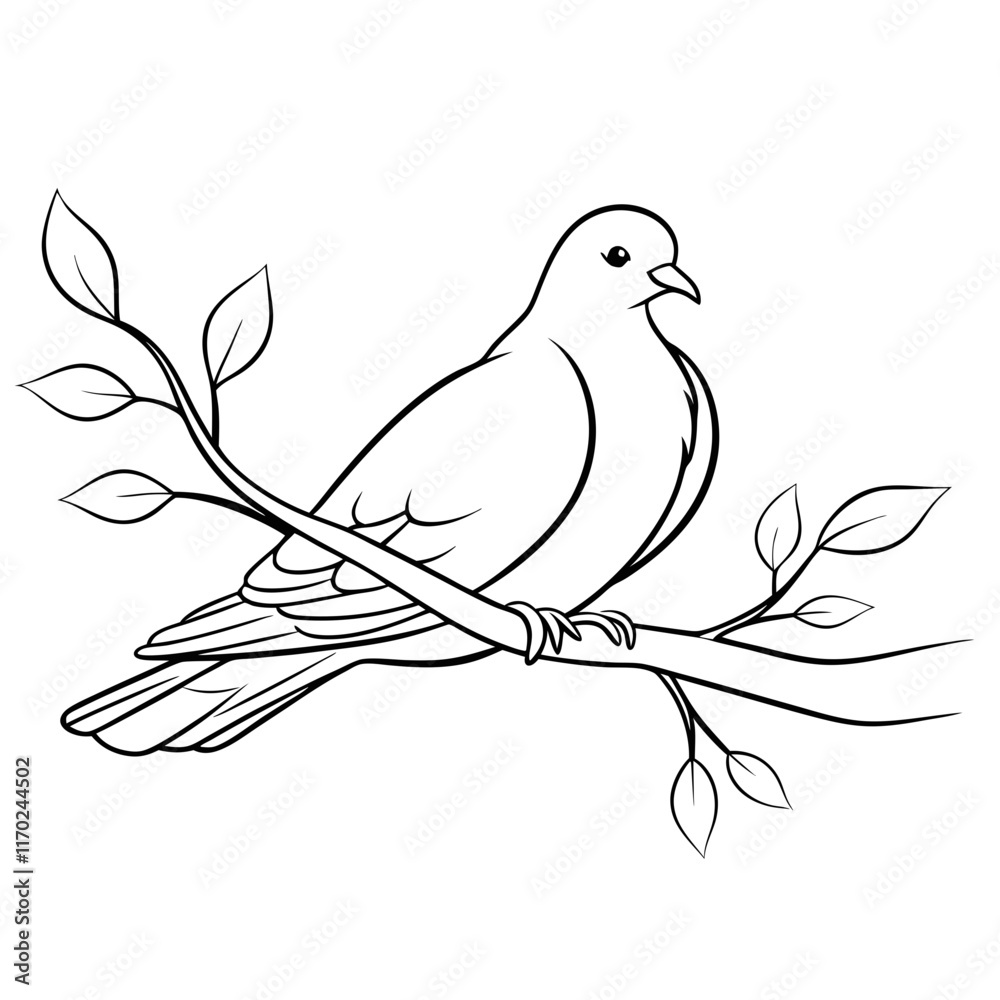 Obraz premium Bird on Branch