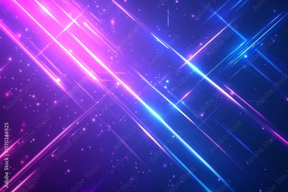 Abstract neon light streaks on dark background. (1) Abstract neon light streaks on dark background. (1)