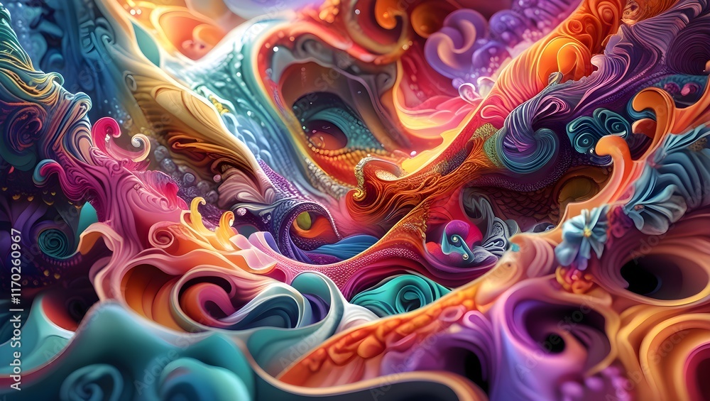 abstract fractal background abstract fractal background