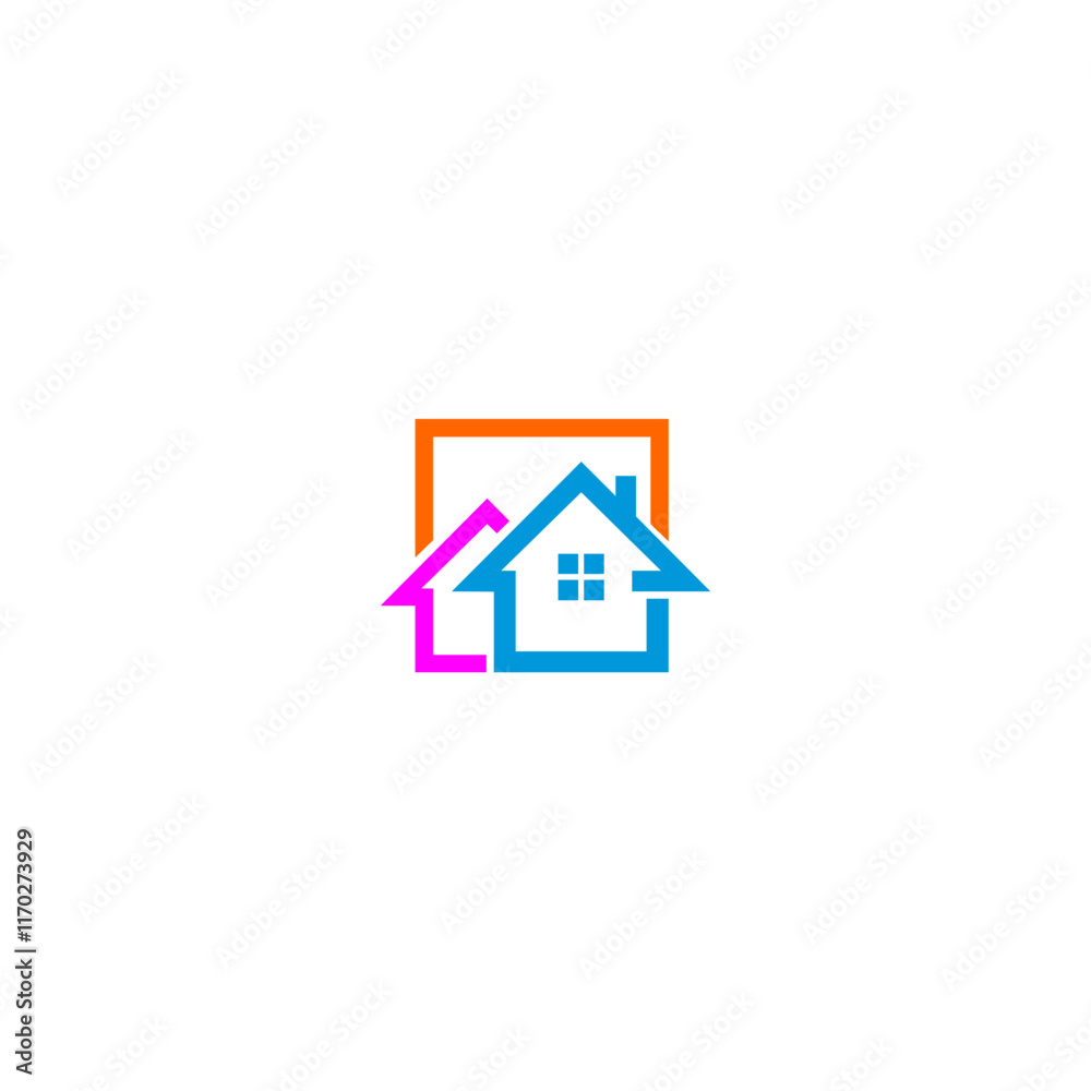 concept house apartment building vector logo concept house apartment building vector logo