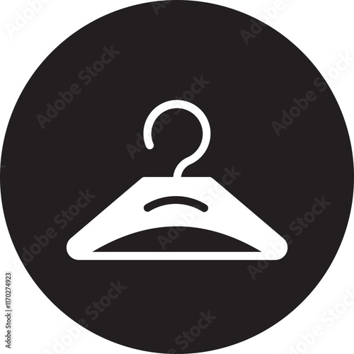 Clothes Hanger glyph icon