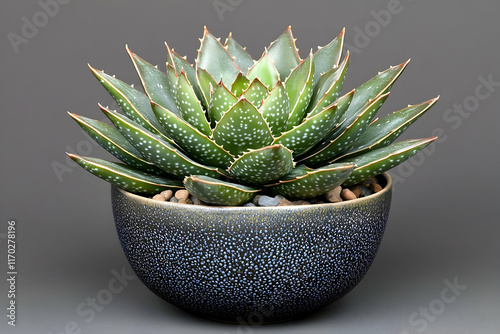 Succulent Plant in Pot: Care Guide photo