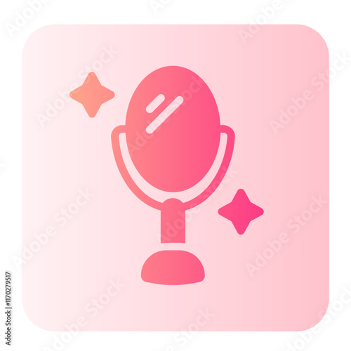 mirror gradient icon