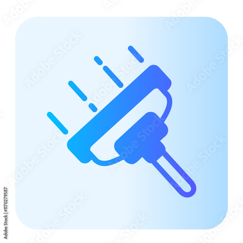 squeegee gradient icon