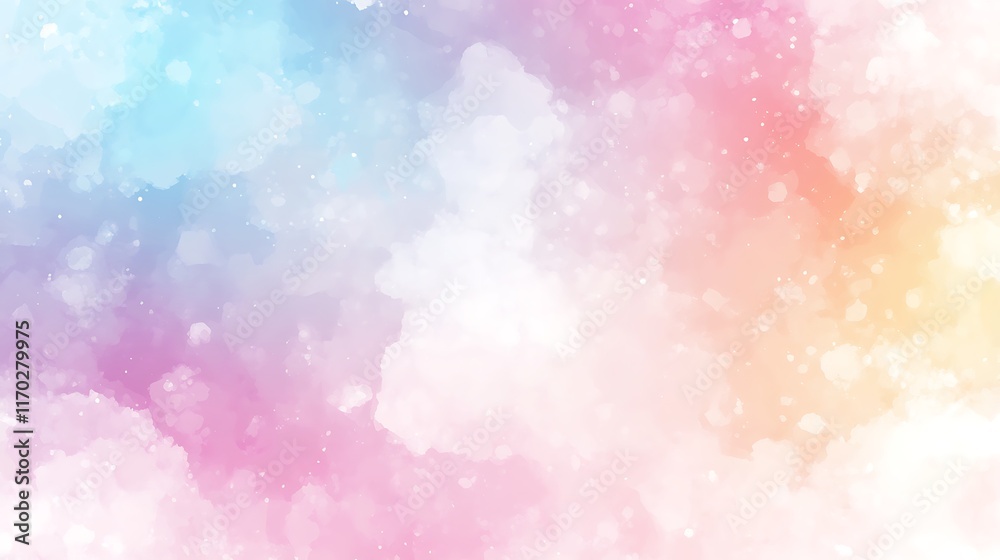 Pastel Watercolor Background Soft Hues Dreamlike Texture Pastel Watercolor Background Soft Hues Dreamlike Texture