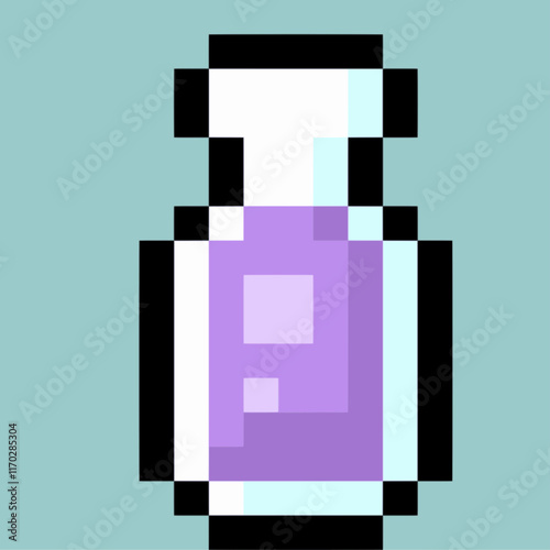 potion purple colors for the game. pixel art