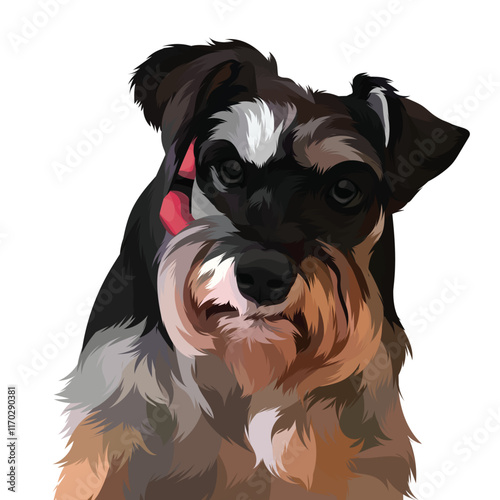 portrait of a dog