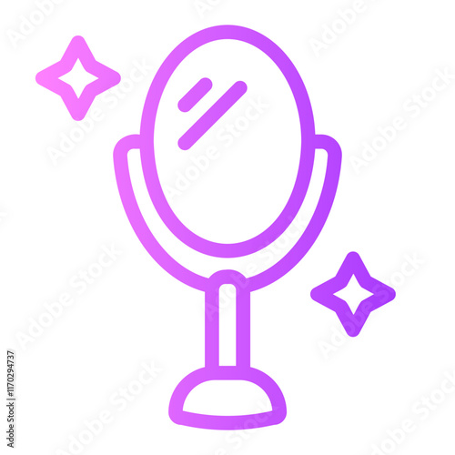 mirror gradient icon