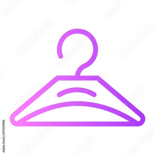 Clothes Hanger gradient icon
