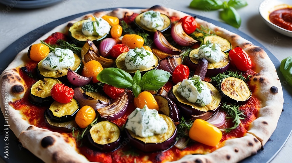 Veggie Lover's Pizza | Roasted Vegetable Pizza Veggie Lover's Pizza | Roasted Vegetable Pizza
