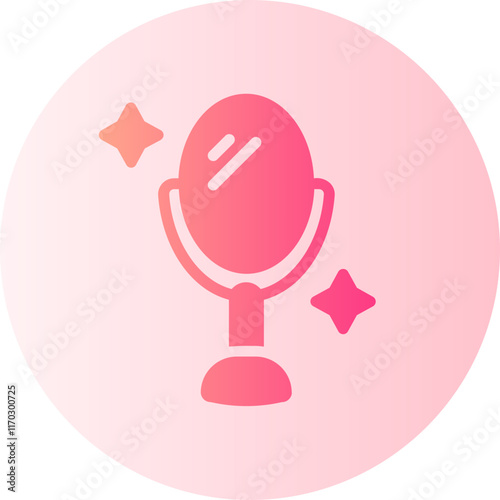 mirror gradient icon