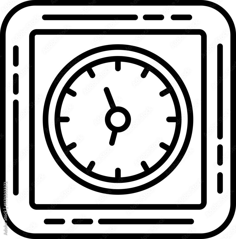Obraz premium Clock Icon