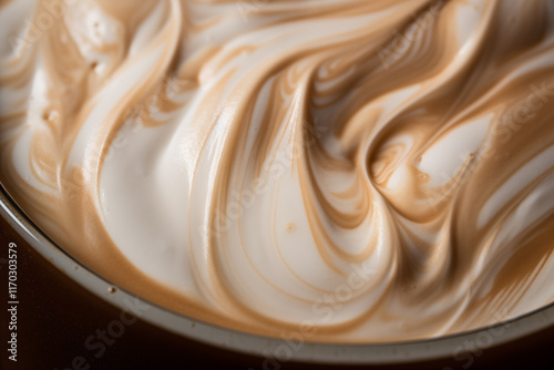 Creamy Coffee Swirls with Espresso Highlights
