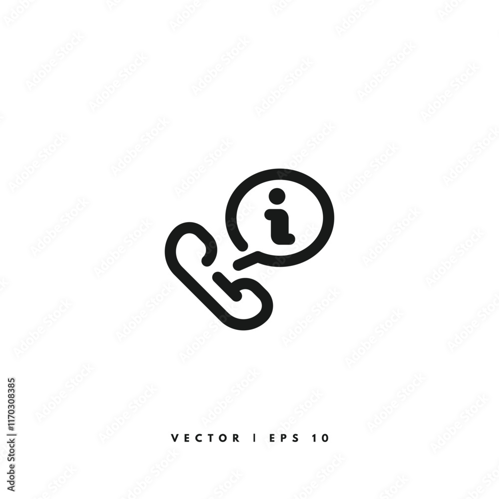 Telephone Call Icon. Editable Stroke Telephone Call Icon. Editable Stroke