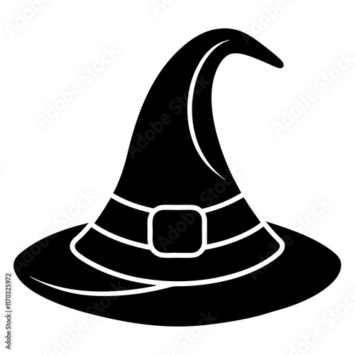 Witches Hat svg silhouette