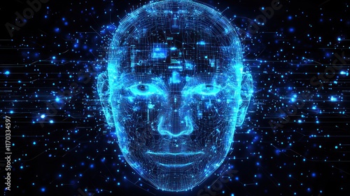 Wallpaper Mural Digital Human: A Glimpse into the Future of AI and Virtual Reality Torontodigital.ca