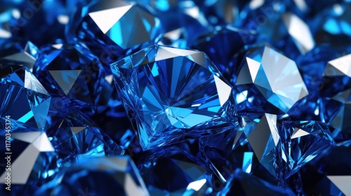 A Stunning Collection of Sparkling Blue Sapphires