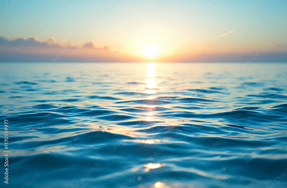 Obraz premium sunset over the sea