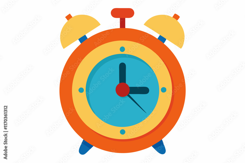 Alarm clock vector art and illustration Alarm clock vector art and illustration