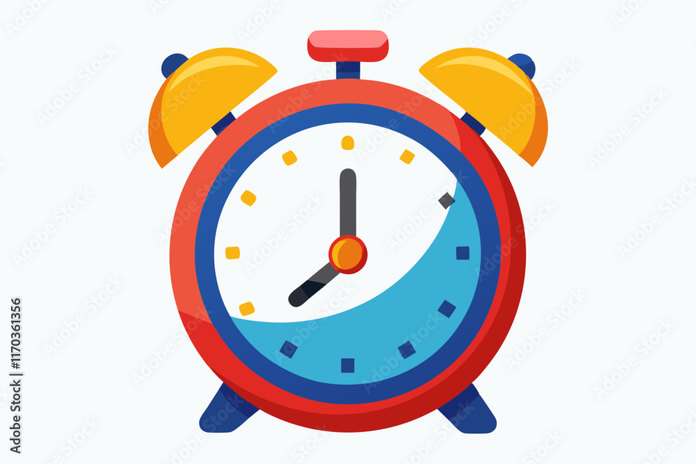 Alarm clock vector art and illustration Alarm clock vector art and illustration