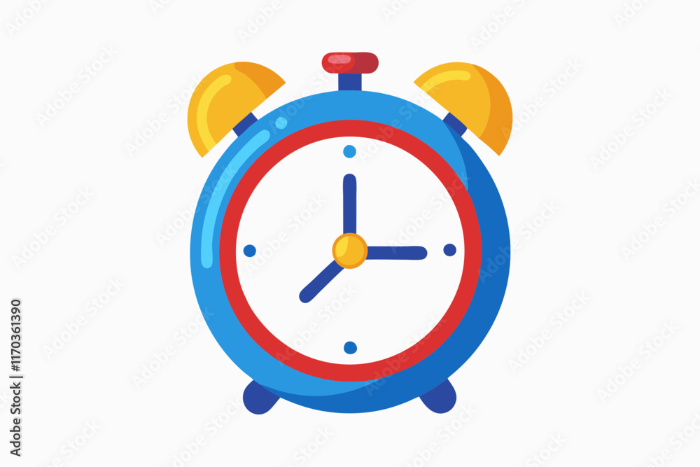 Alarm clock vector art and illustration Alarm clock vector art and illustration