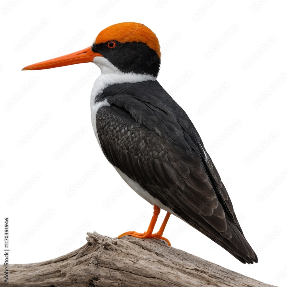 Fototapeta premium Indian Skimmer isolated on white background