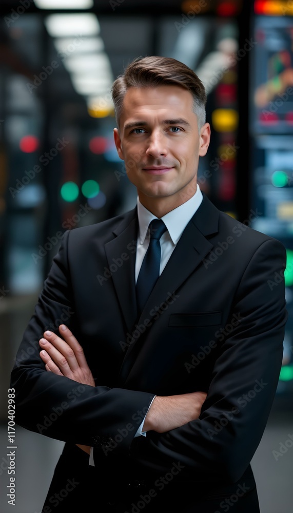 portrait of a businessman