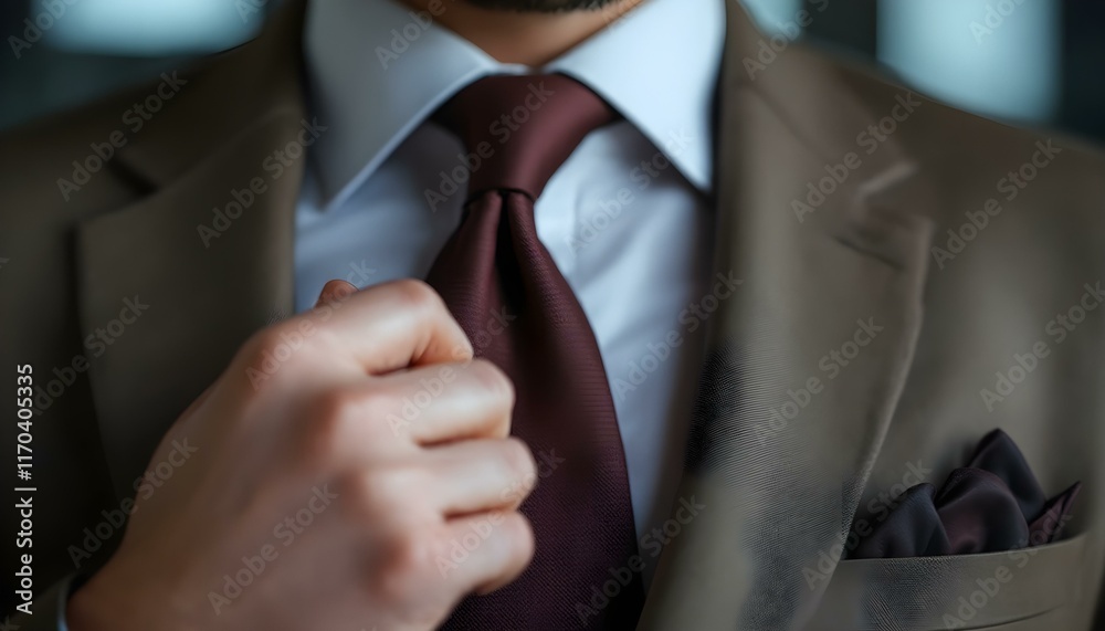businessman with tie