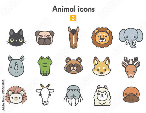 動物のアイコン集2