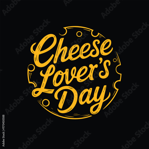 cheese lover day t shirt vector design