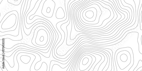 Background of topographic line contour map,Vintage outdoors style. World map Template,Luxury black abstract line art,web, geographic grid map vector illustration.vector geographic contour mounted map,