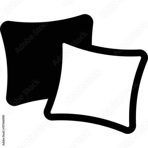 simple vector icon pillow

