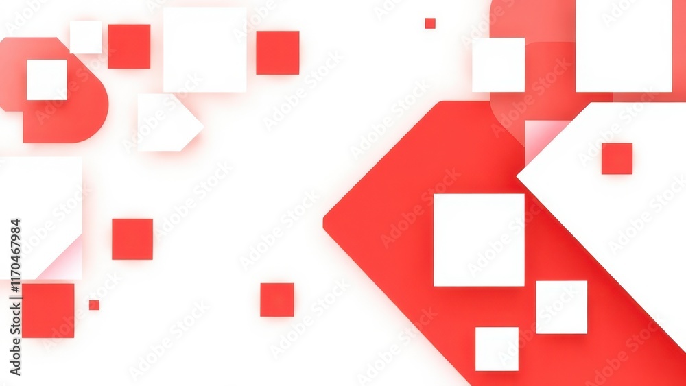 a close up of a red and white background with squares, a close up of a red and white background with squares,