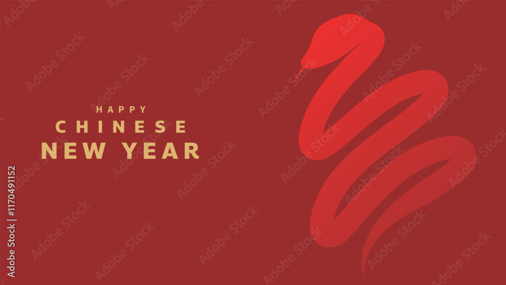 Φωτογραφία Happy Chinese New Year 2025 background, year of the snake Chinese style on Chine