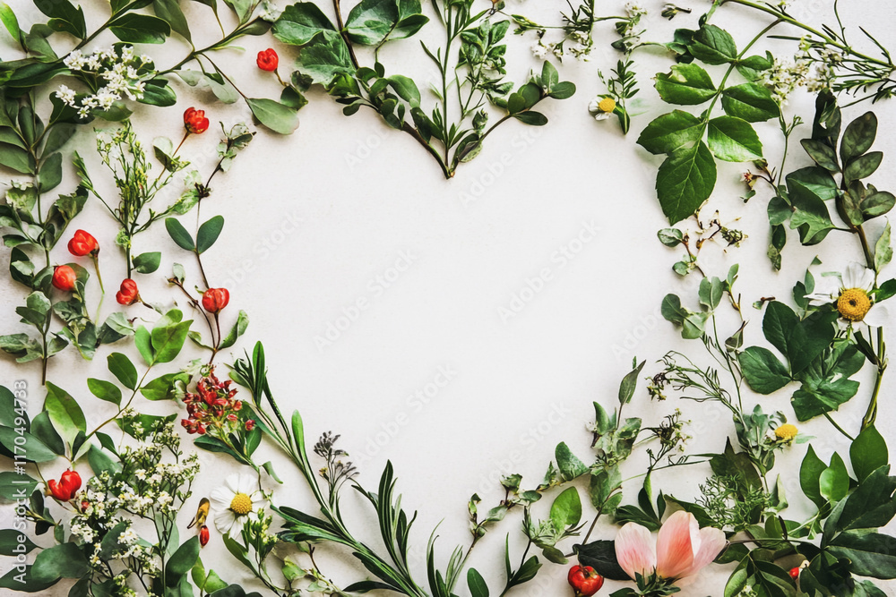 Fototapeta premium Elegant wedding invitation card background vector. Minimal hand painted botanical flowers texture template background. Design for wedding, vip cover, poster, rsvp moderncard.Valentine's Day