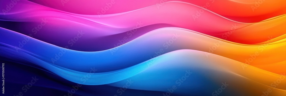Vibrant Abstract Waves of Color in Blue Pink Yellow Flowing Lines Energy and Motion Vibrant Abstract Waves of Color in Blue Pink Yellow Flowing Lines Energy and Motion