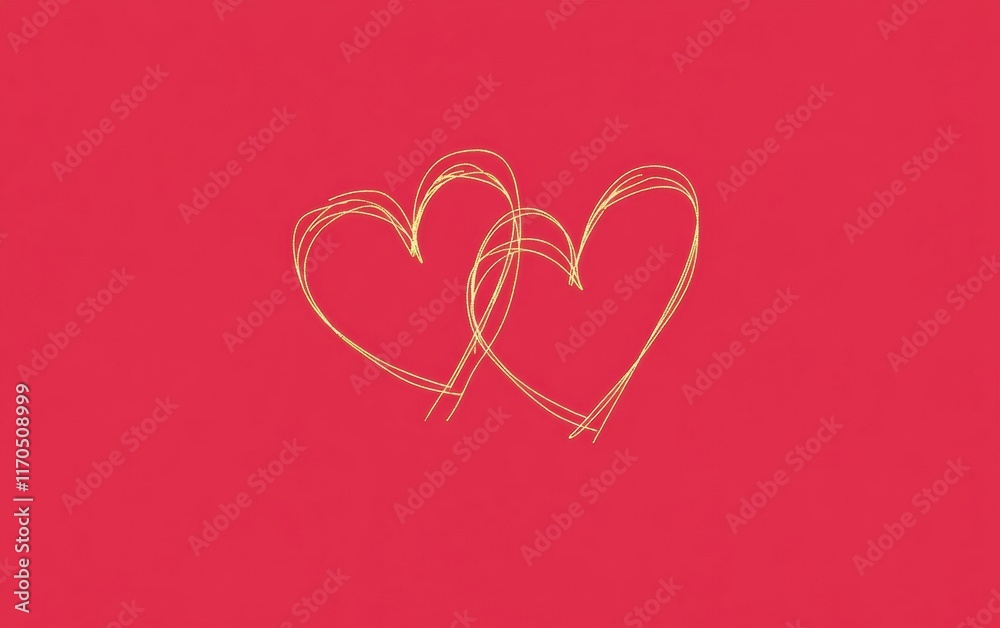 Celebrate Valentine with a beautiful representation of love through intertwined hearts on a vibrant background. Celebrate Valentine with a beautiful representation of love through intertwined hearts on a vibrant background.