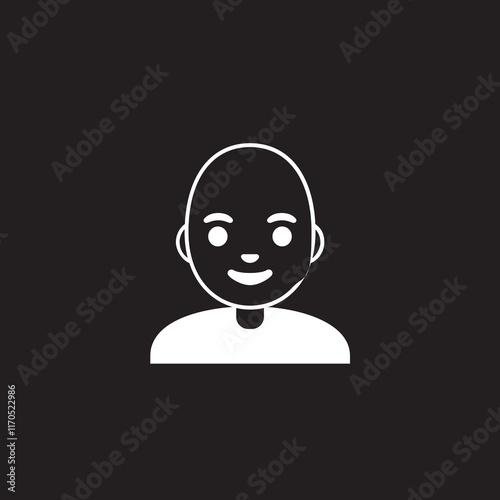 Bald Person Emoji

