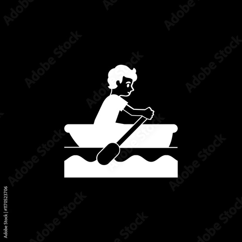 Rowboat Boy Icon
