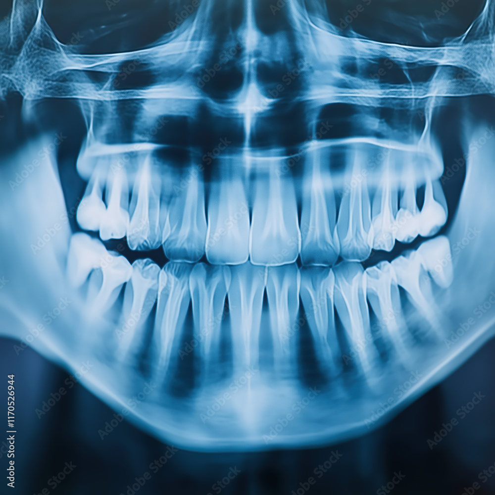 Panoramic dental X-ray
