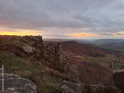 Curbar Edge, Peak District photo