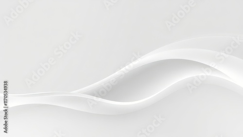 Wallpaper Mural a close up of a white background with a wave of white fabric,  Torontodigital.ca