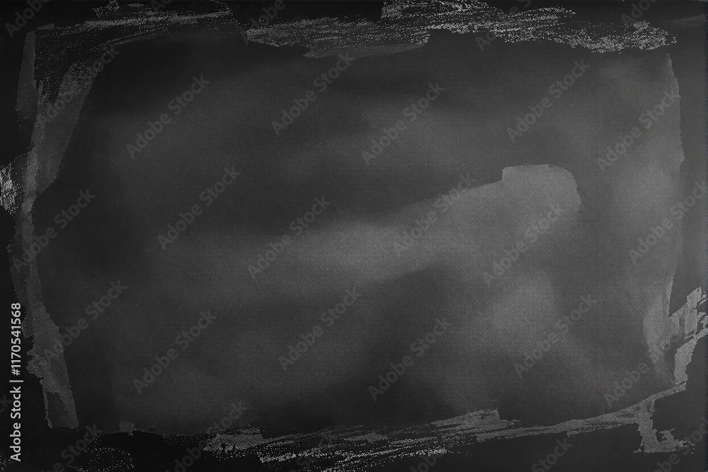Fototapeta premium Dark textured surface with artistic brush stroke elements, creating a minimalistic and abstract look. The background is monochromatic. Ai generative