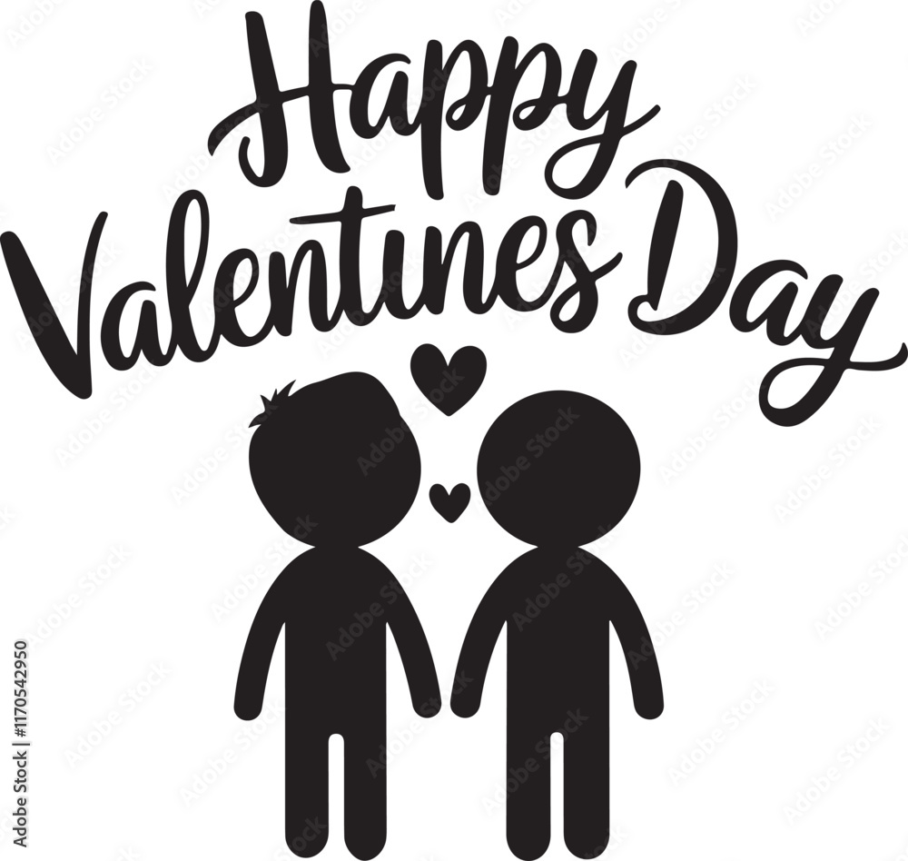 Happy Valentines Day typography vector illustration. Romantic Template design for celebrating valentine's Day on 14 February. Wallpaper, flyer, poster, sticker, banner, card.
Happy Valentines Day typography vector illustration. Romantic Template design for celebrating valentine's Day on 14 February. Wallpaper, flyer, poster, sticker, banner, card.