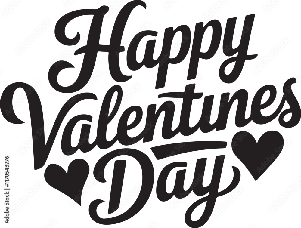 Happy Valentines Day typography vector illustration. Romantic Template design for celebrating valentine's Day on 14 February. Wallpaper, flyer, poster, sticker, banner, card.
Happy Valentines Day typography vector illustration. Romantic Template design for celebrating valentine's Day on 14 February. Wallpaper, flyer, poster, sticker, banner, card.