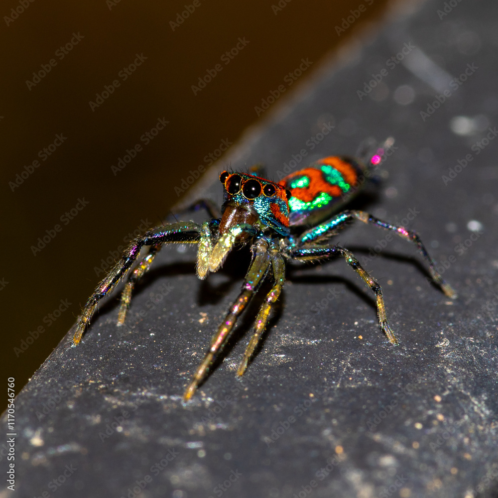 Fototapeta premium Jumping spider Sri Lanka
