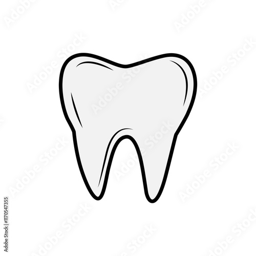 Tooth icon, symbolizing oral health and dental care.